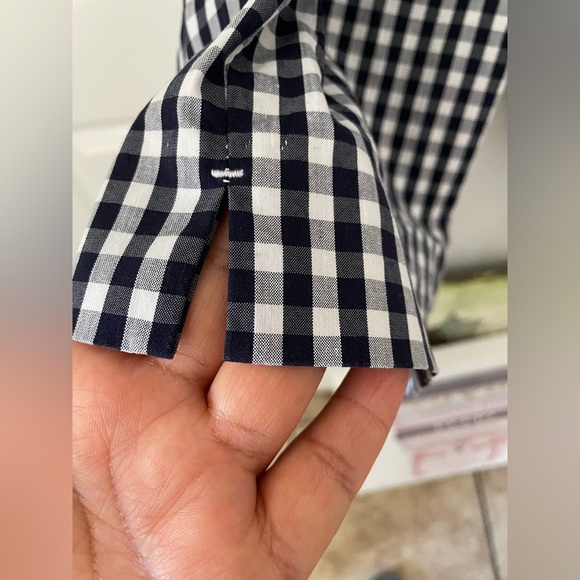 Ralph Lauren Black and White Checkered Chinos - Picture 5 of 8